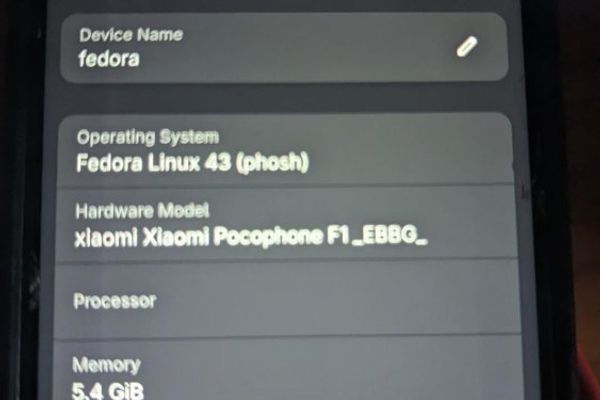 Fedora Pocketblue Remix Brings Atomic Updates to Mobile Linux Devices