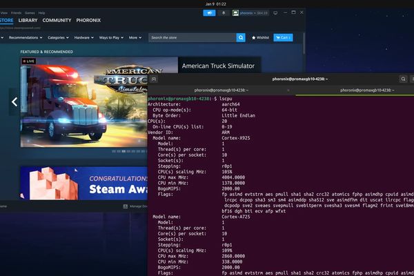 FEX 2603 Released With Partial Steam GUI Fix For AArch64 Users
