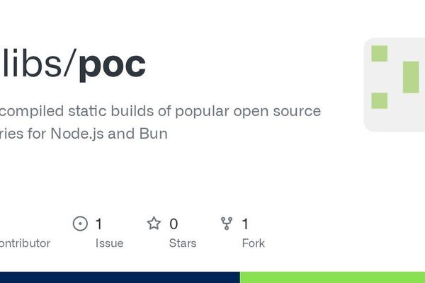 ffilibs Revolutionizes Native Library Usage in JavaScript with Pre-compiled Static Builds