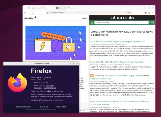 Firefox 149 Beta