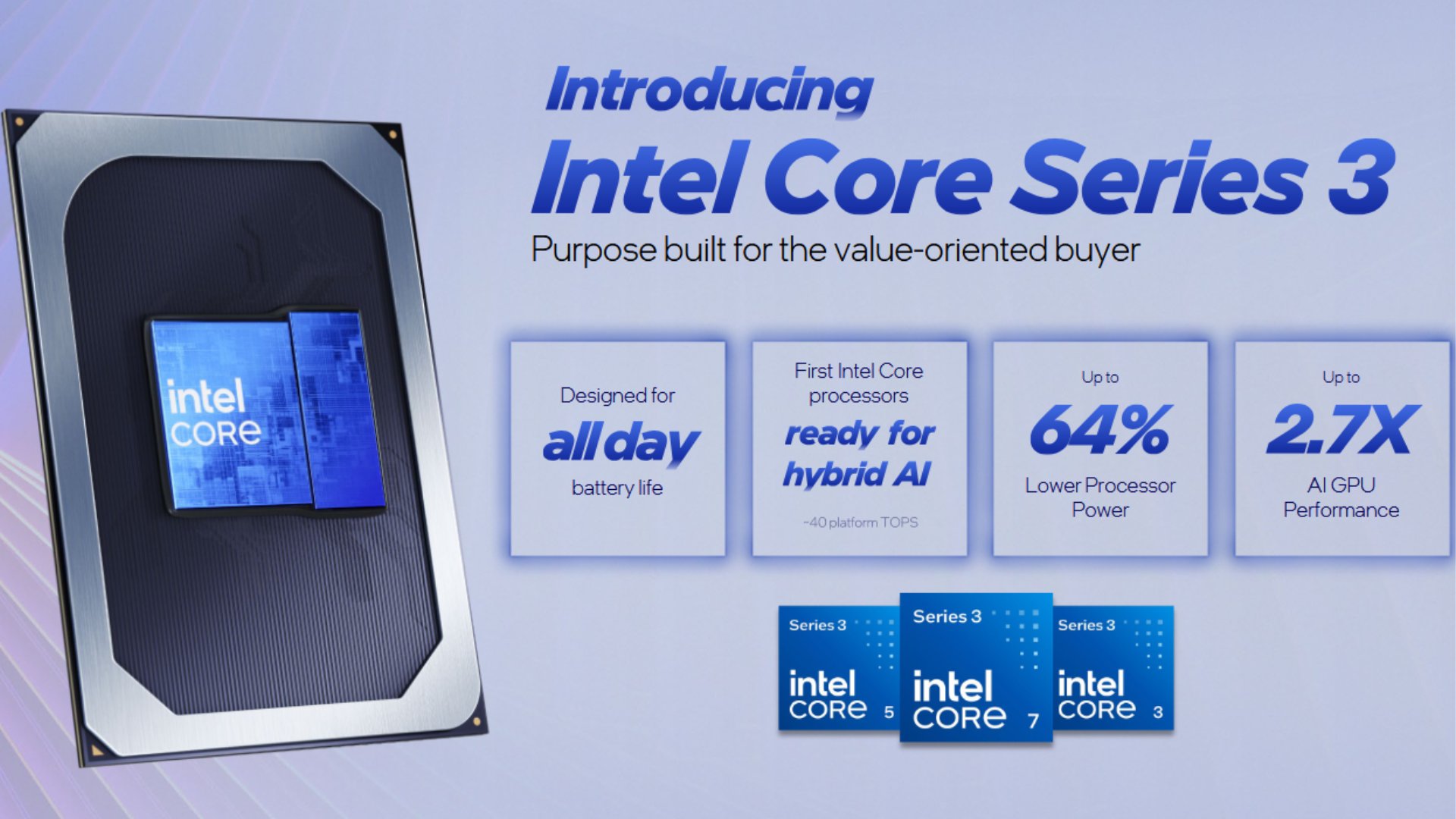 Intel Core Series 3 Wildcat Lake press image