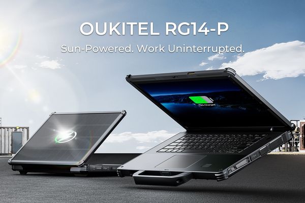 Oukitel's RG14-P Brings Solar Power Back to Rugged Laptops