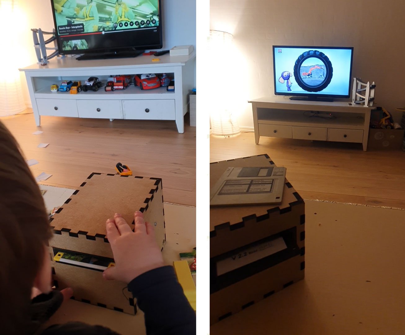 The FloppyDiskCast system