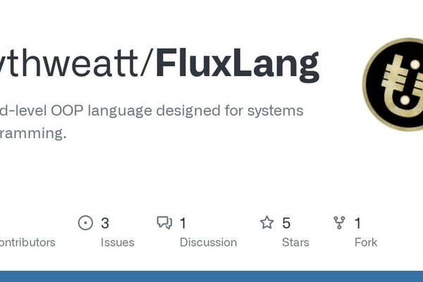 Flux Emerges: A New Systems Language Blending C++, Rust, and Python Syntax