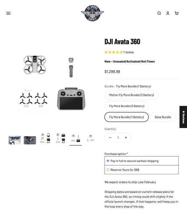 (Image source: US Drone Supply)