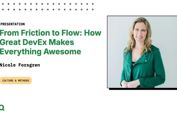 From Friction to Flow: How Great DevEx Makes Everything Awesome