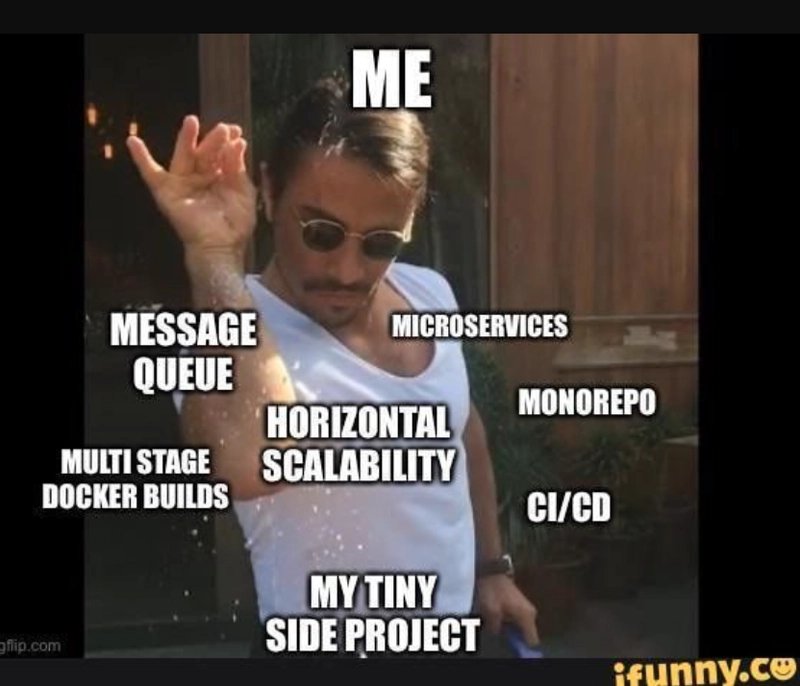Me with microservice