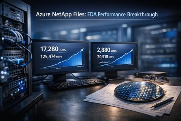 Azure NetApp Files Breakthrough Mode Sets New Cloud Benchmark for EDA Performance