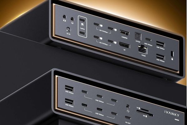 FusionDock Ultra: High‑end docking station supports four 6K displays and 10 Gbps Ethernet