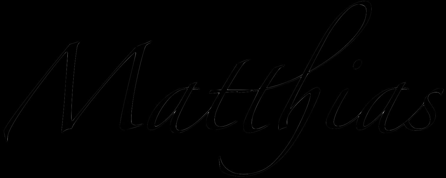 Matthias [Zapfino, Compact] 