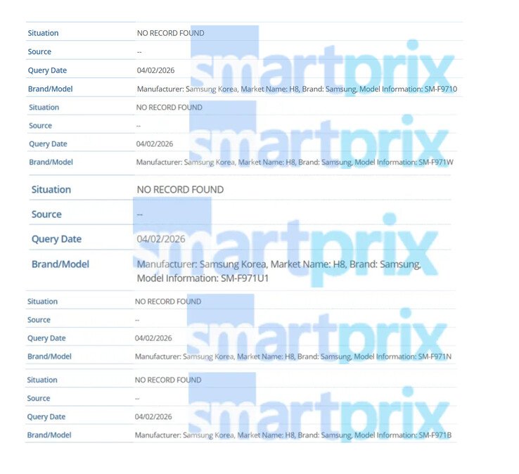 Galaxy SM-F971: New sightings indicate global release for Samsung's iPhone Fold rival - NotebookCheck.net News
