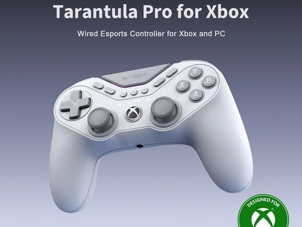 The GameSir Tarantula Pro for Xbox is compatible with Xbox consoles and PCs.