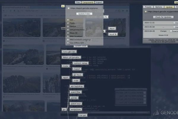 Genode OS 26.05 Released, Completes Migration to Codeberg