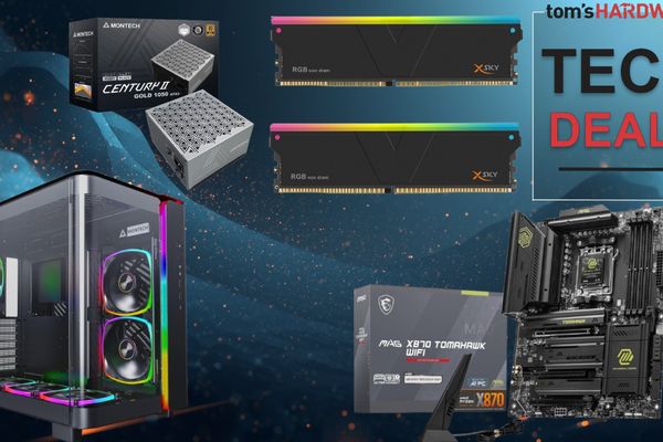 AM5 Build Bundle: X870 Motherboard, 32GB RAM, 1050W PSU, and King 95 Pro Case for $774