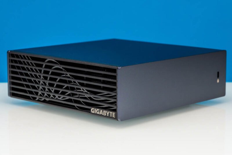 Gigabyte AI TOP ATOM NVIDIA GB10 Front Angled 1