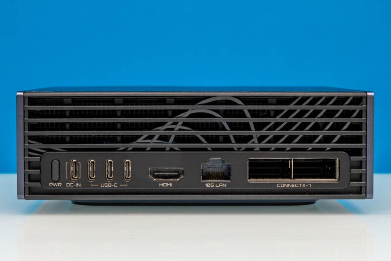 Gigabyte AI TOP ATOM NVIDIA GB10 Rear 2