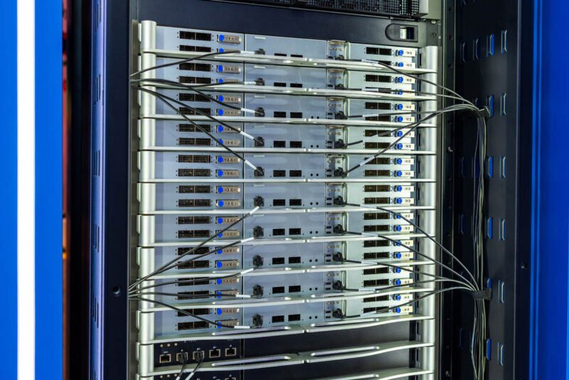 Gigabyte Booth Tour NVIDIA Vera Rubin NVL72 Rack 4