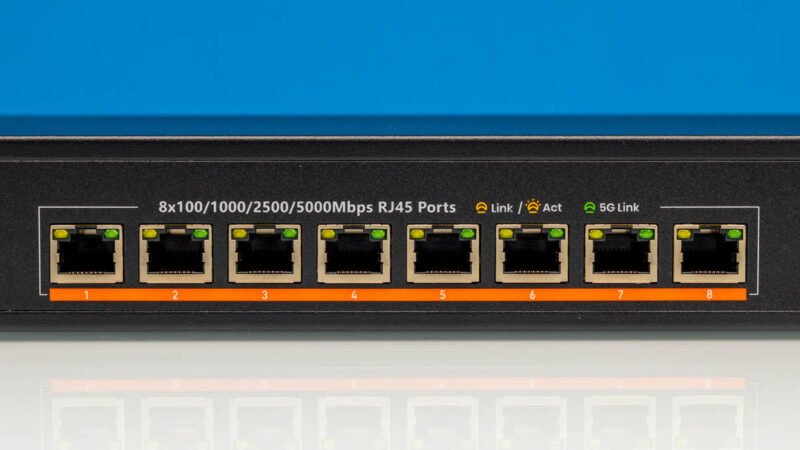GiGaPlus GP S50 0800 5G RJ45 Ports 1
