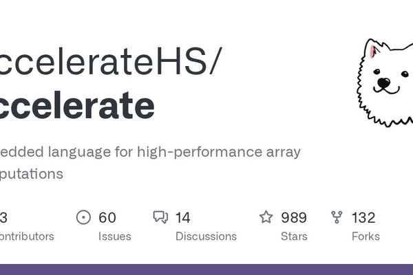 Accelerate brings GPU‑ready array programming to Haskell – what the library actually offers