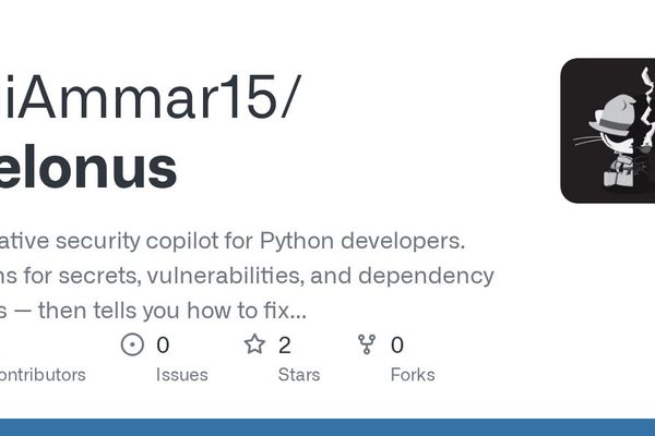 Velonus: AI-Powered Security Scanning That Tells Python Developers How to Fix Vulnerabilities