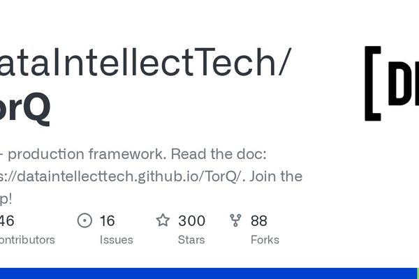 TorQ Framework Streamlines kdb+ Production Development with Comprehensive Toolkit