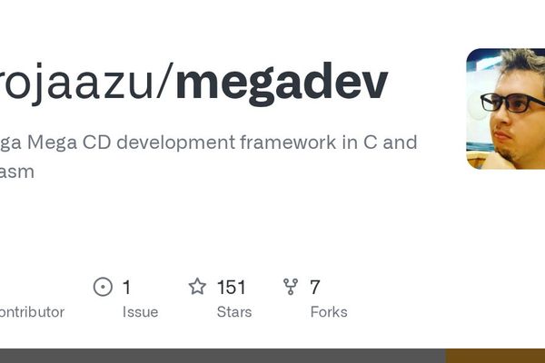 Megadev: A Modern Development Framework for Sega Mega CD and Mega Drive