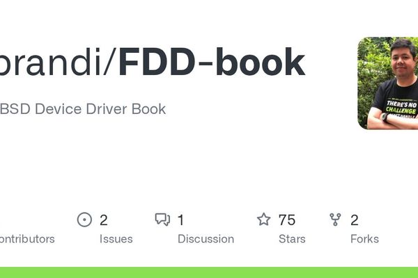 FreeBSD Device Driver Book Offers Comprehensive Path from Beginner to Kernel Developer