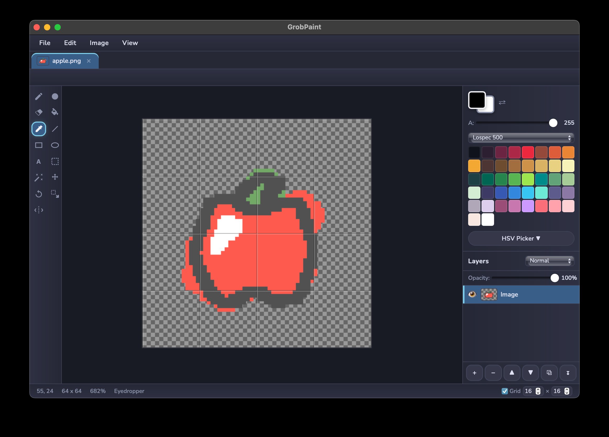 GrobPaint screenshot