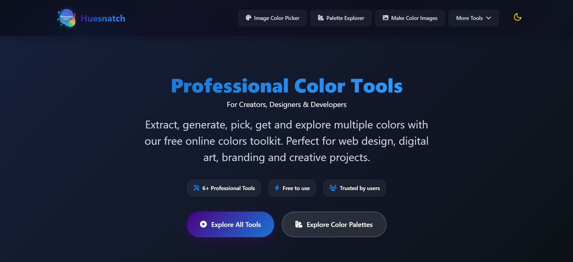 Huesnatch-A free color tool