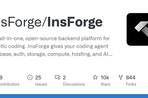 InsForge Emerges as Open-Source Backend Platform for AI Coding Agents