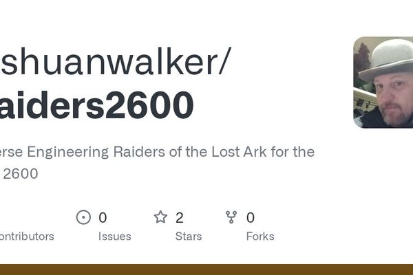 Raiders of the Lost Ark: The Atari 2600 Source Code That Time Forgot