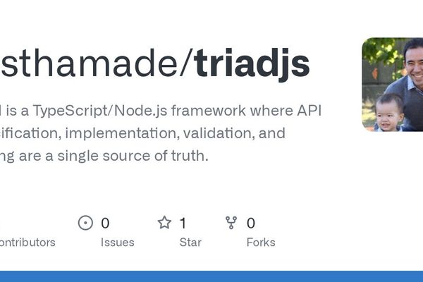 TriadJS Wants TypeScript APIs to Stop Drifting Apart