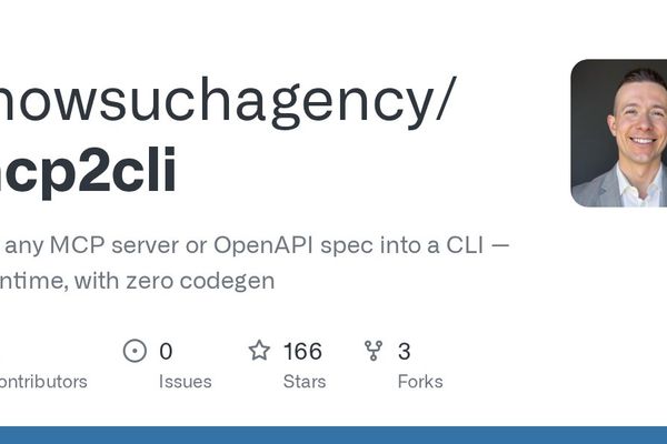 mcp2cli: Turn Any MCP Server or OpenAPI Spec into a CLI at Runtime