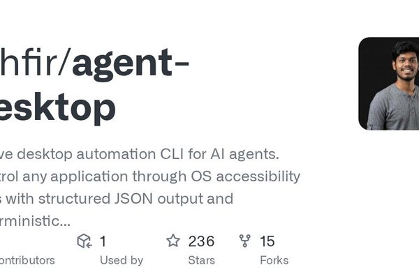 agent-desktop: Rust-Based CLI Bridges AI Agents with Desktop Automation Through Accessibility APIs
