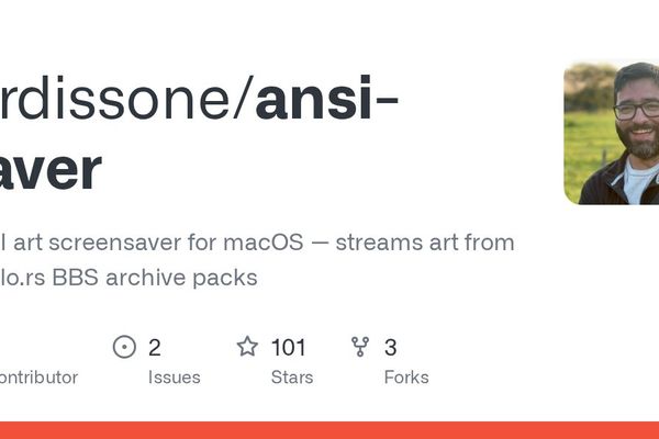 AnsiSaver Brings Back the Art of the BBS Era with macOS Screensaver