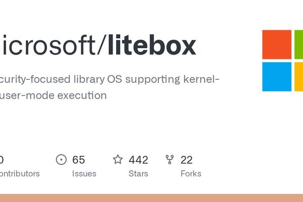 Microsoft's LiteBox: A Library OS for Secure Sandboxing Across Platforms