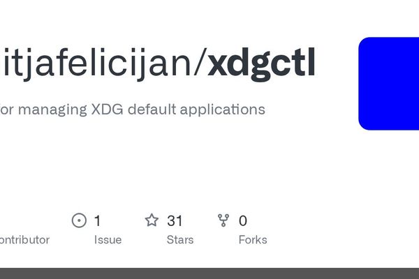 xdgctl: A Terminal Interface for Linux's XDG Default Application Management