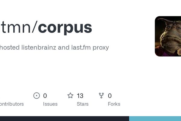 corpus: A Self-Hosted Music Scrobbling Platform That Puts You in Control