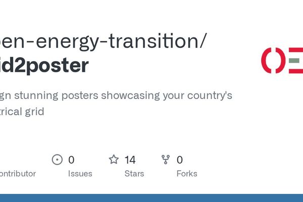 Grid2Poster: Visualizing Global Energy Infrastructure with Open Data