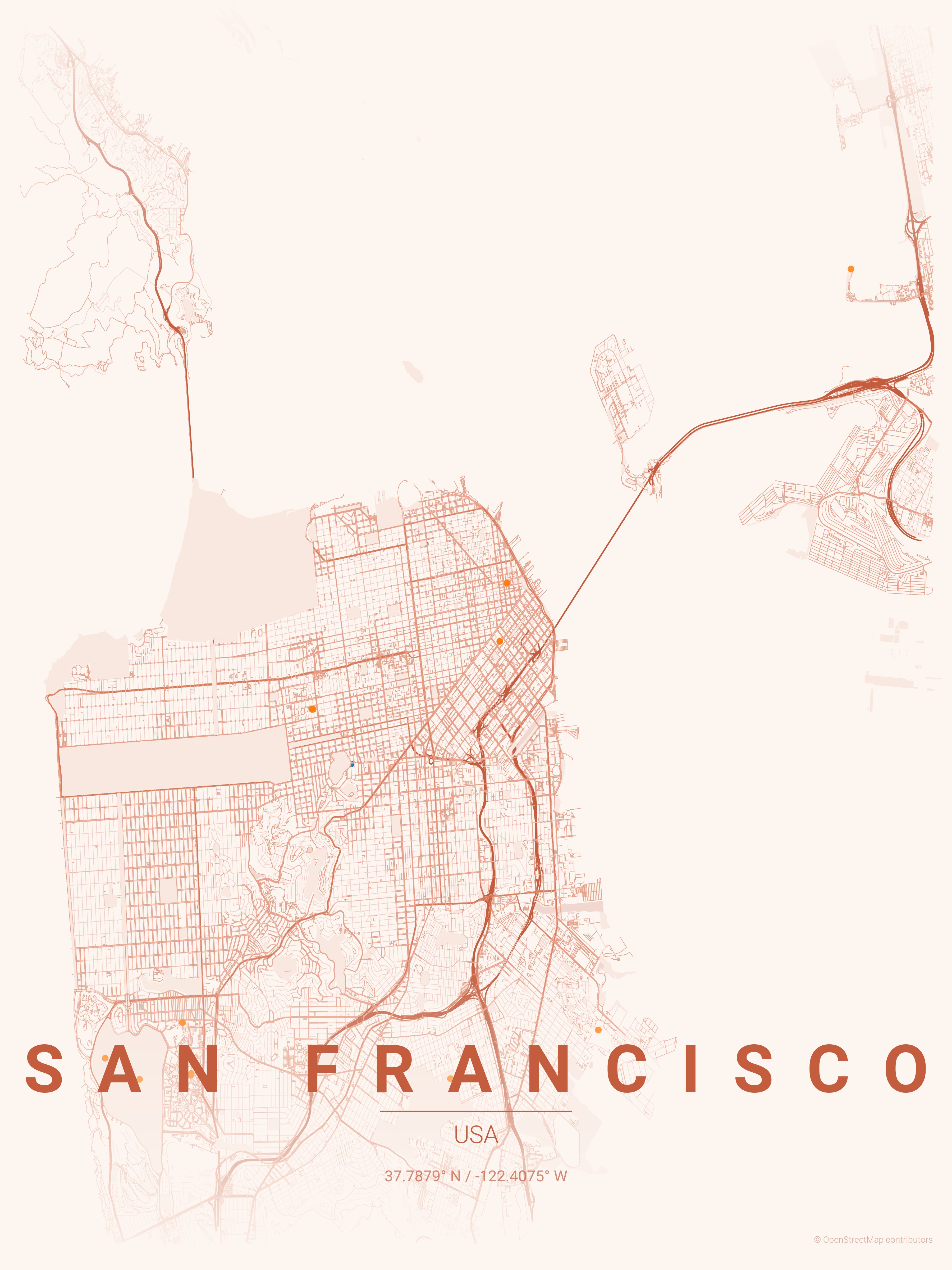 GitHub - originalankur/maptoposter: Transform your favorite cities into beautiful, minimalist designs. MapToPoster lets you create and export visually striking map posters with code.