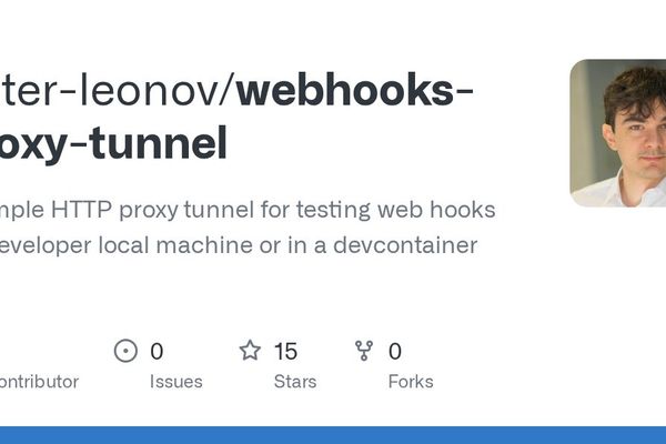Webhooks Proxy Tunnel: A Free, Self-Hosted Solution for Local Webhook Testing