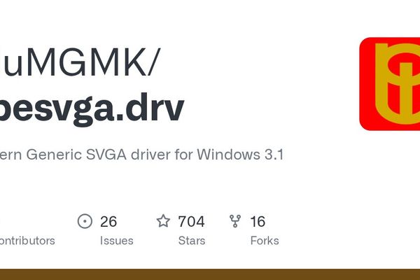 VBESVGA.DRV: Modern SVGA Driver Brings Windows 3.1 to True-Colour Full HD