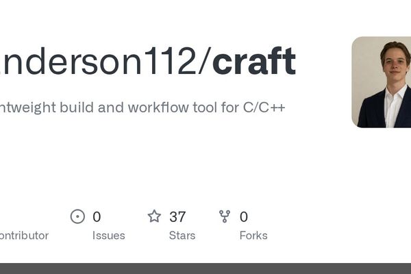 Craft: A Modern Build Tool Simplifies C/C++ Development
