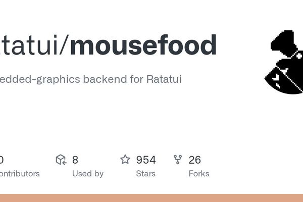 Mousefood Brings Terminal UI to Embedded Displays with Ratatui Backend