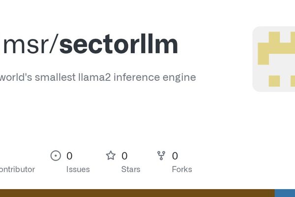 sectorllm: Pushing the Boundaries of Minimalist AI with a 1369-Byte Llama2 Engine