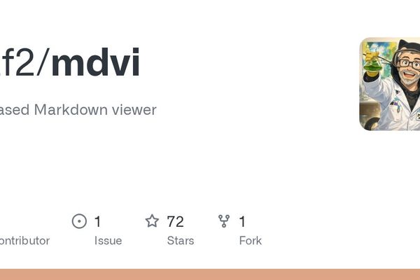 mdvi: A Vim-Inspired Terminal Markdown Viewer Built in Rust