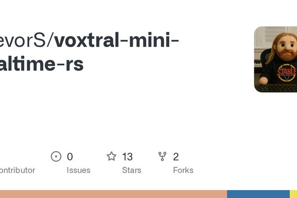 Rust Implementation of Mistral's Voxtral Mini Brings Real-time Speech Recognition to the Browser