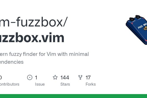 fuzzbox.vim: A Modern Fuzzy Finder for Vim with Minimal Dependencies
