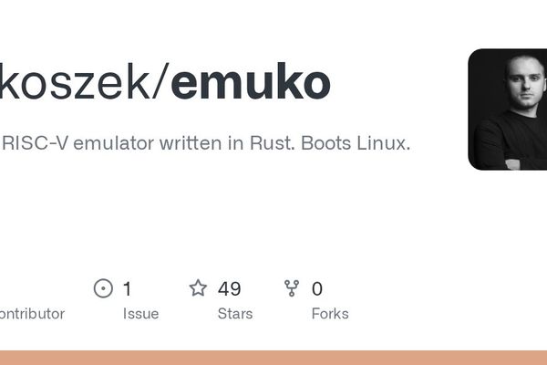 Rust‑Powered RISC‑V Emulator emuko Boots Linux in Seconds