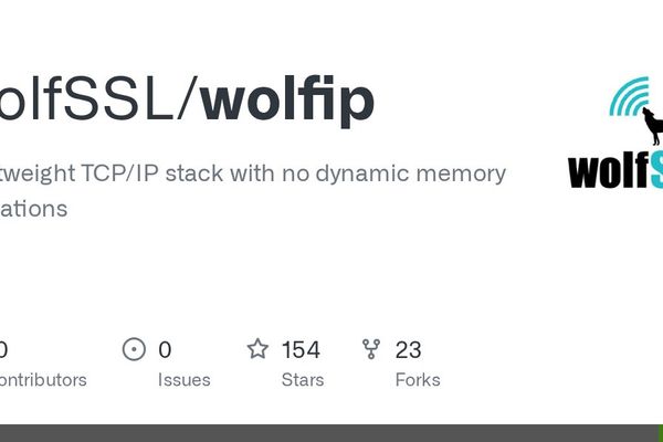 wolfIP: A Zero-Allocation TCP/IP Stack for Embedded Systems